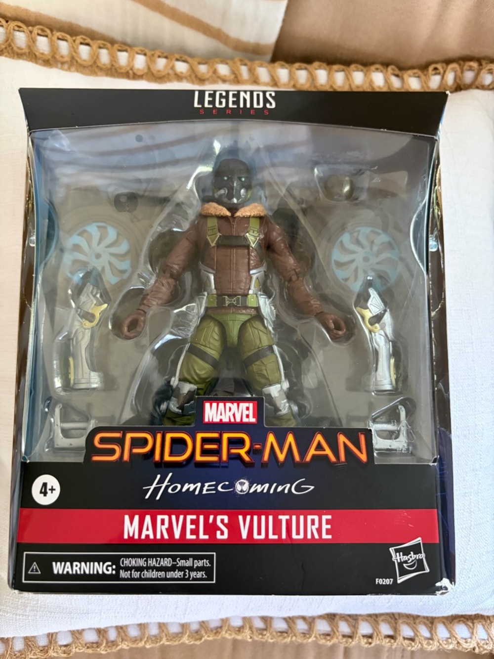 New Marvel Vulture Action Figure - Brown, Olive Green, Gold